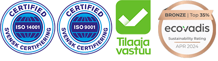 ISO 9001 - ISO 14001 - Tilaaja vastuu