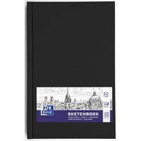 Luonnoslehtiö Oxford Art nidottu 192s 100g musta - Oxford