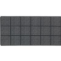 Työpistematto Yoga Tuff Extra, 91x91 cm, Musta - Matting